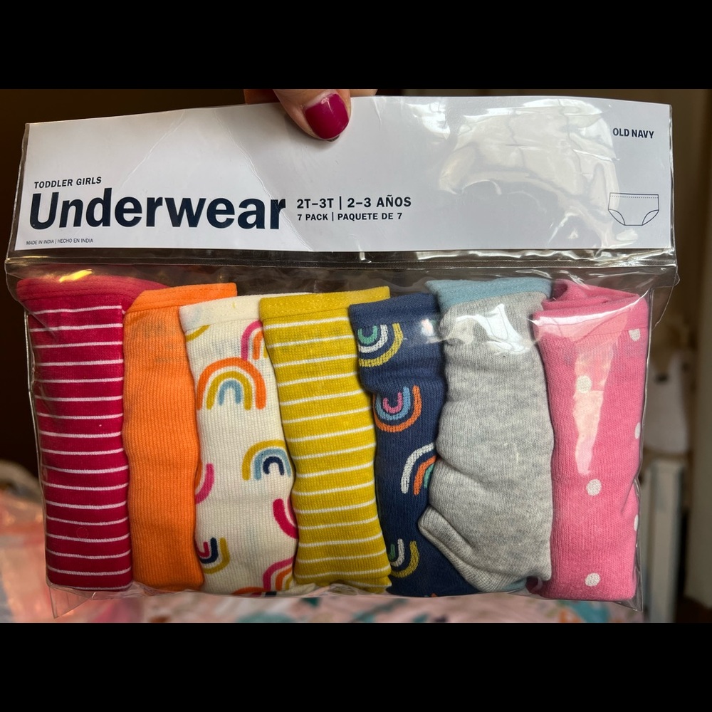 Old Navy Toddler Girl Underwear Size 2T-3T